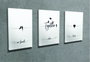 Wallity UDC03 Cuadros Decorativos sobre Lienzo Multicolor (3 Piezas)
